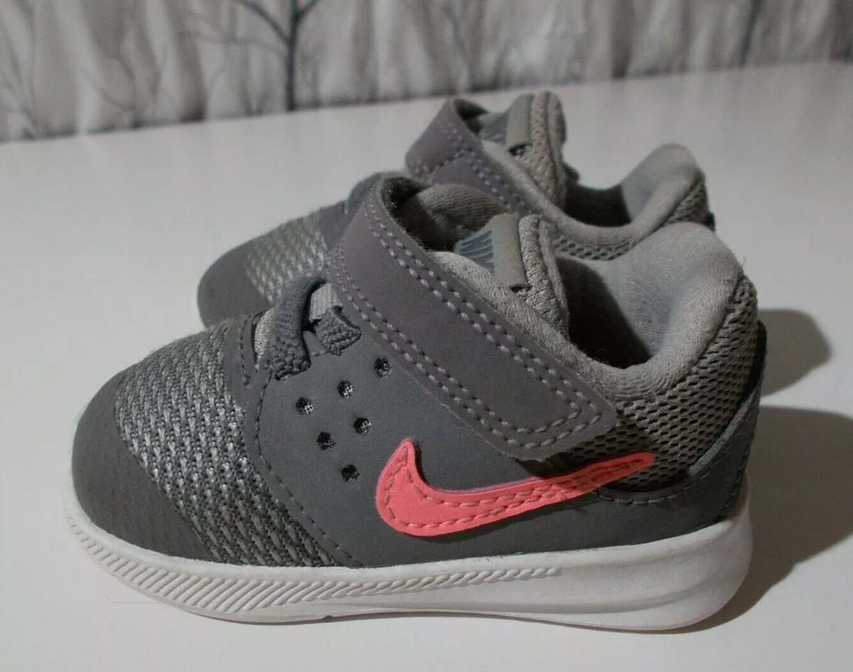 entiteit Gepolijst verantwoordelijkheid NIKE DOWNSHIFTER 7 Size 4C Baby Shoes Color Gray | eBay