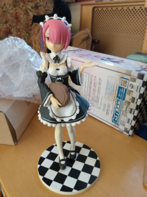 Ram  Re:Zero Kara Hajimeru Isekai Seikatsu  Premium Figur  Ram  -boxed vgc