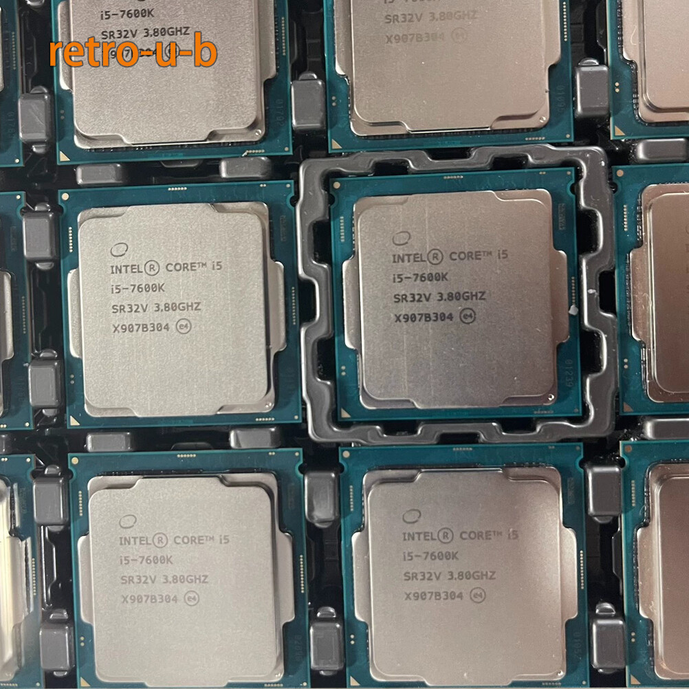 CPU Intel Core i7-8700K 3.70GHz CPU Intel Core i5-7600K CPU Intel Kaby Lake Core i5-7600K