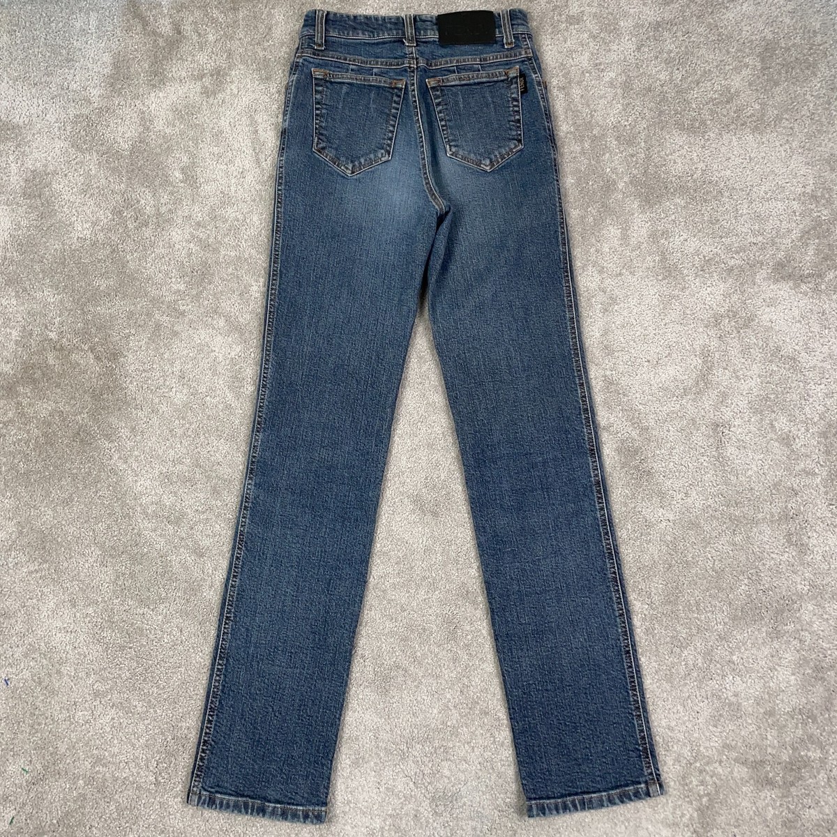 Fendi Roma Jeans Women's Size 24x30 High Rise Slim Straight