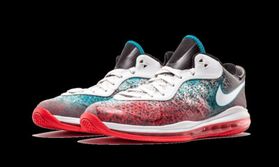 NIKE LEBRON 8 V2 LOW Sz 10 MIAMI NIGHTS 4 6 7 9 11 12 13 19  display picture 1