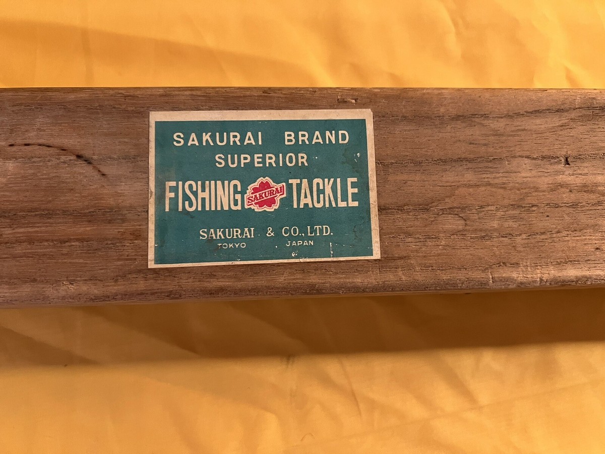 ｻｸﾗ / ロッド/-- VINTAGE SAKURA JAPAN Fishing rod 4 PCS | eBay