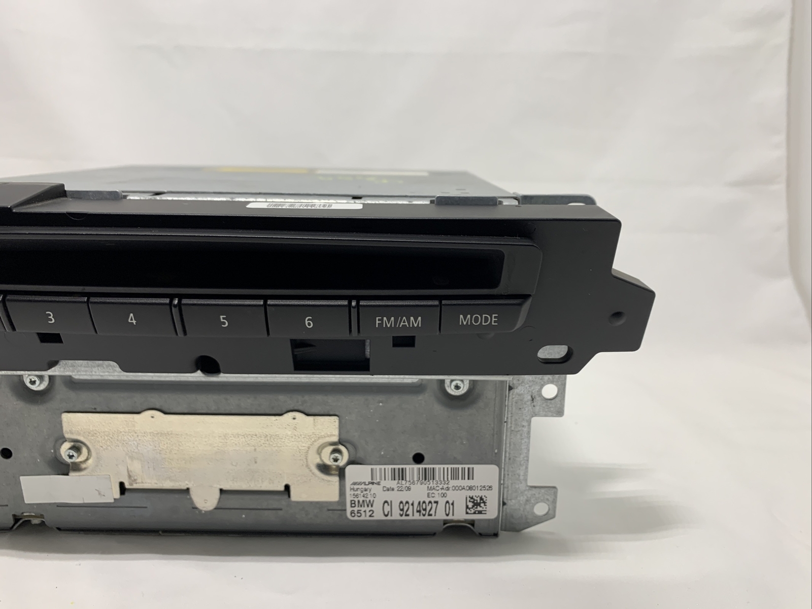 G233 2010 BMW 535i Radio DVD Player Head Unit 65129214927 for sale 