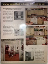 1956 Before & After Interior Home Improvements Print Ads Better Homes & Gardens
