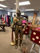 metal suit of armor antique