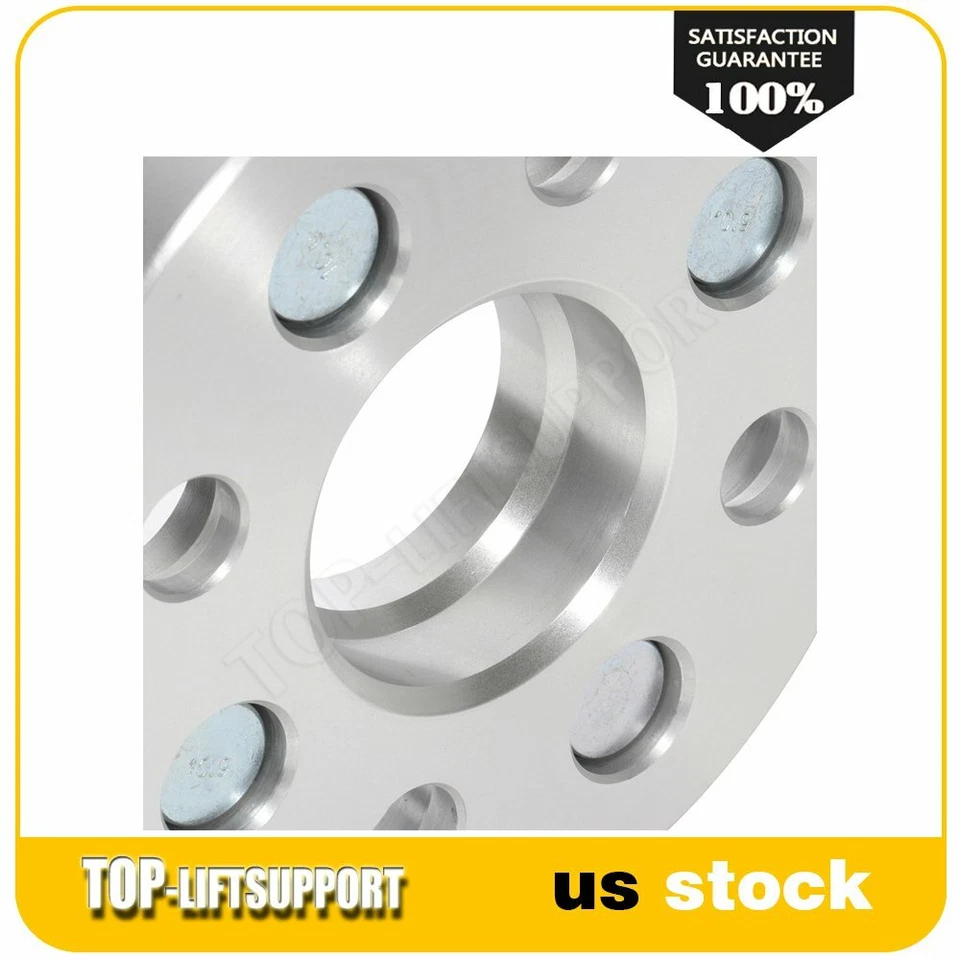 2x 20mm 4x100 Wheel Spacers Hubcentric M12x1.5 For Honda Civic Accord Fit 4 Lug Foto 3 de 4