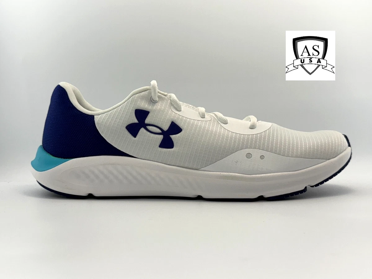 Under Armour Charged Pursuit 3 White Sonar Blue for sale | eBay display picture 3