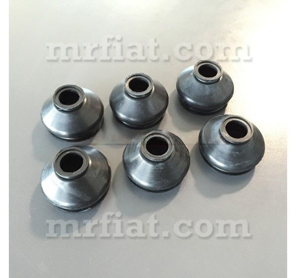 Maserati Kyalami Rubber Cowling Head Tie Rod Steering (6pcs) New