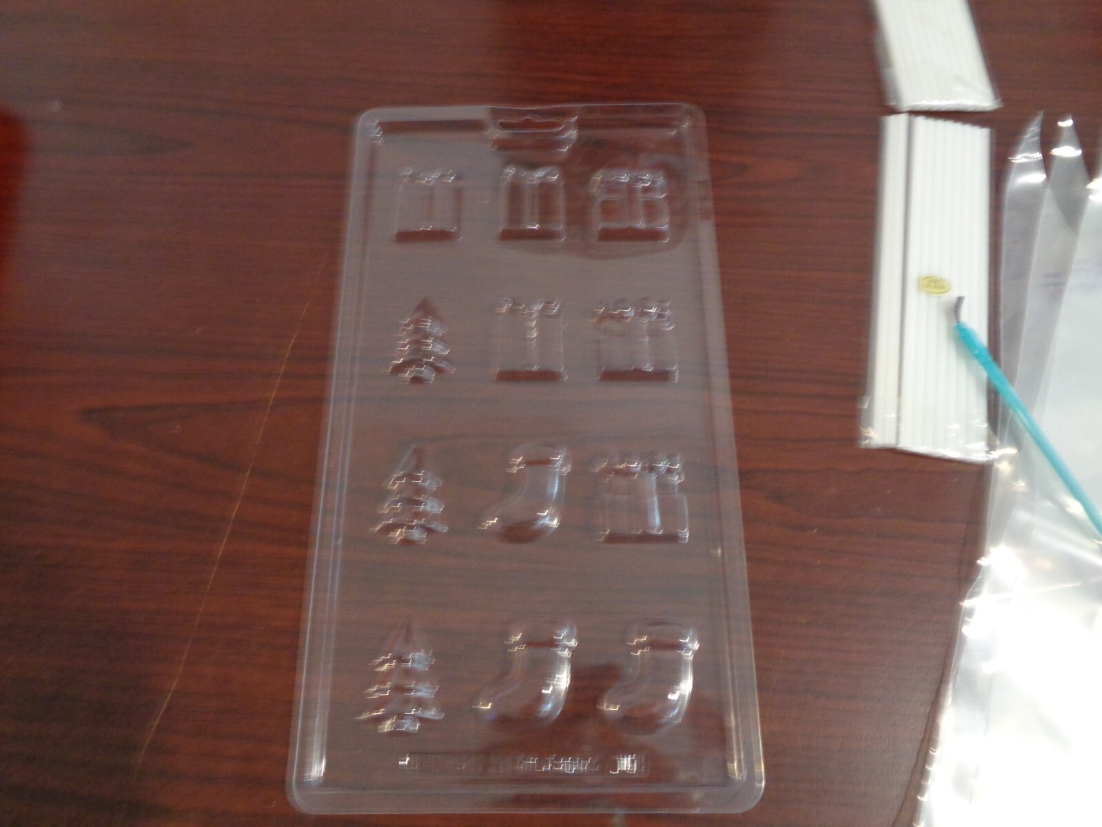 Wilton Holiday Christmas Candy Lollipop Making Kit Contains 3 Molds Sticks Bags