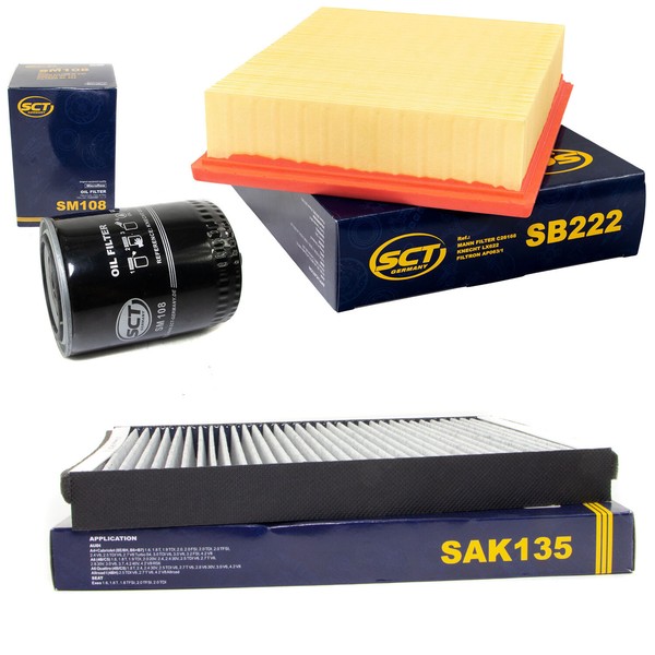 Inspektionspaket Filterset SCT FüR Audi A6 Avant 1.8 1.9 TDI 4B2 4B5 110 150 PS-image