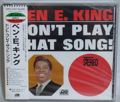 BEN E KING Don't Play That Song! PROMO JAPAN CD 20P2-2367 NEW