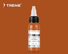 RAW SIENNA Brown Xtreme Ink Bright Solid Color Tattoo Pigment Made in USA