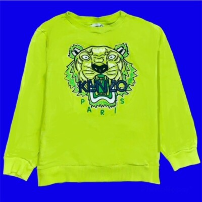 NWT Kenzo Paris Kids SweatShirt Sweater Shirt Gift boys girls Toddler