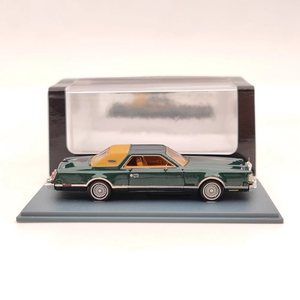 Modellino in miniatura Lincoln Continental 1/43 GLM Coupe rosso foncé/nero 1970