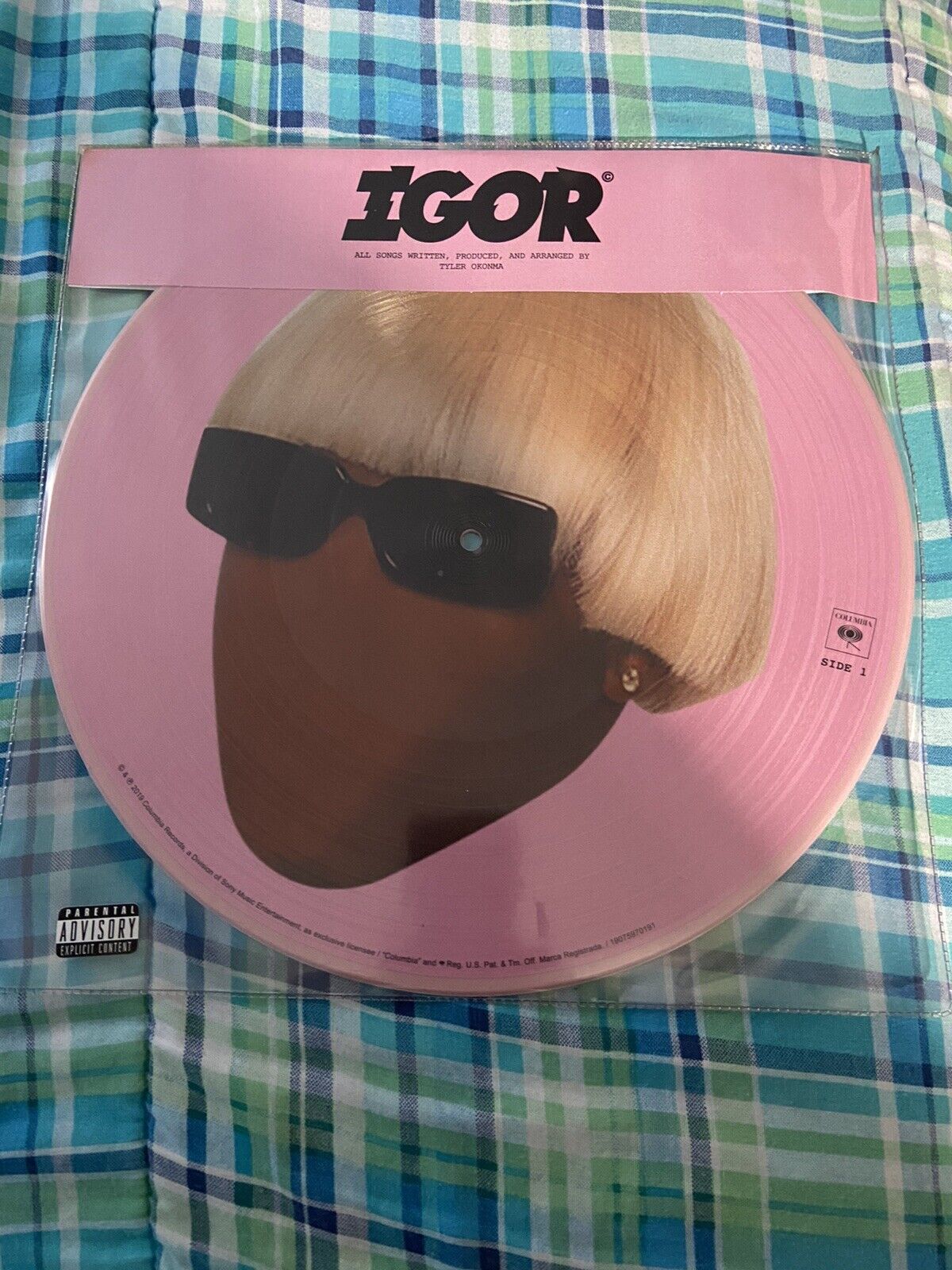 Tyler The Creator - Igor Faceless Picture Disc Vinyl In Hand Ready to Ship  190759701911