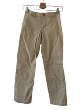 Polo Ralph Lauren boys Casual Chino Pants Size 10 Khaki Straight Belt Loops