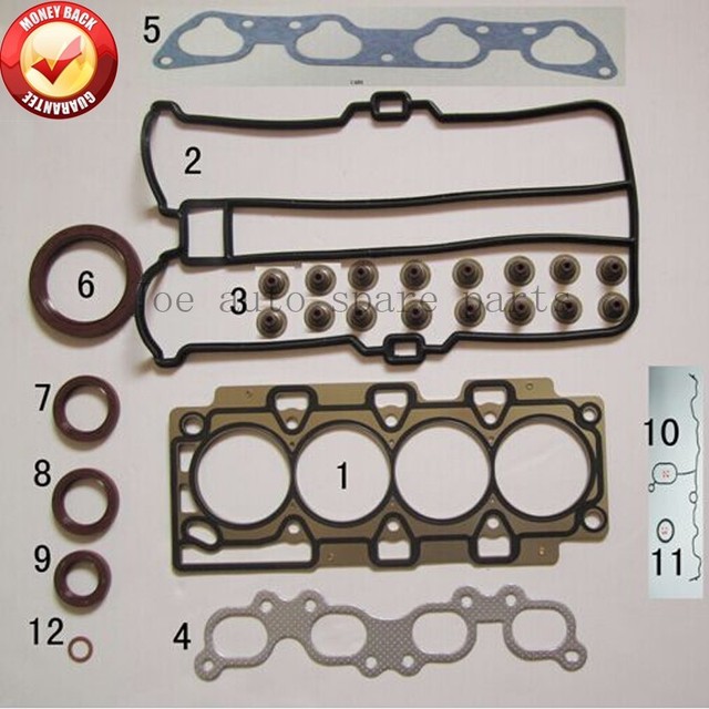S4PH Engine Full gasket set kit for Proton Gen2/Waja/Satria Neo
