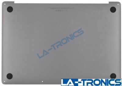 New Apple Macbook Pro 13'' A1989 2018 2019 Space Gray Bottom Case Cover 923-02514