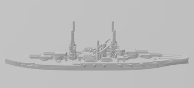 Battleship - Pennsylvania - 1916 Variant - US Navy - Wargaming - Axis and Allies