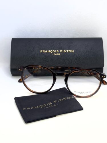 New FRANÇOIS PINTON Traveller 2 Zz Handmade in France 49-19-145 Classic Tortoise - Picture 3 of 12