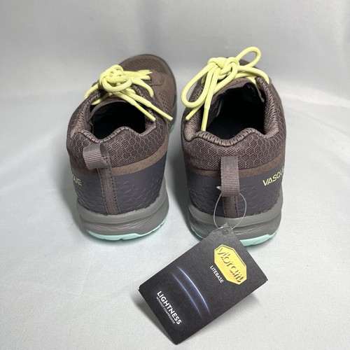 New Vasque Womens Size 9.5M Breeze NatureTex Hiking Vibram Brown Shoes Sneakers - Picture 10 of 18