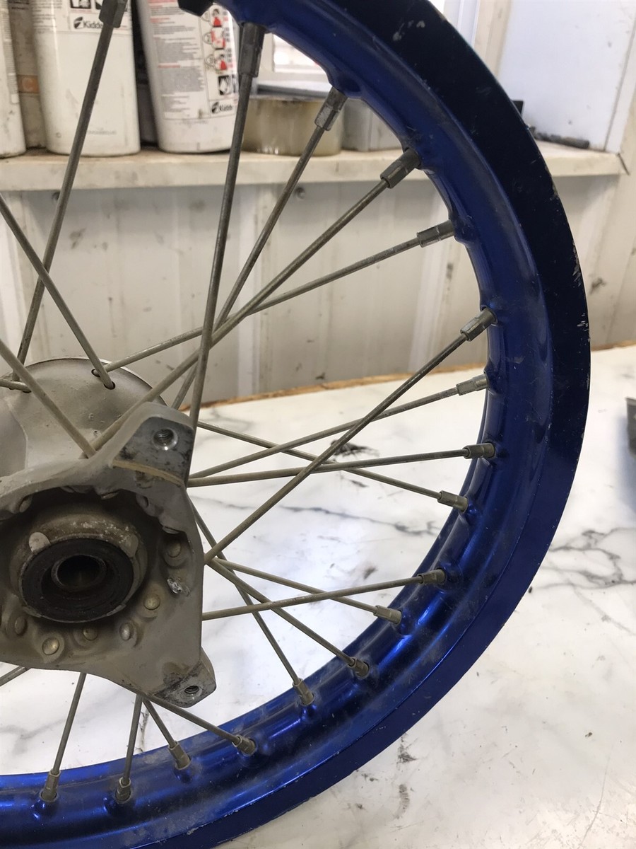 22 Yamaha YZ 65 YZ65 front wheel rim straight 14 x 1.60 | eBay
