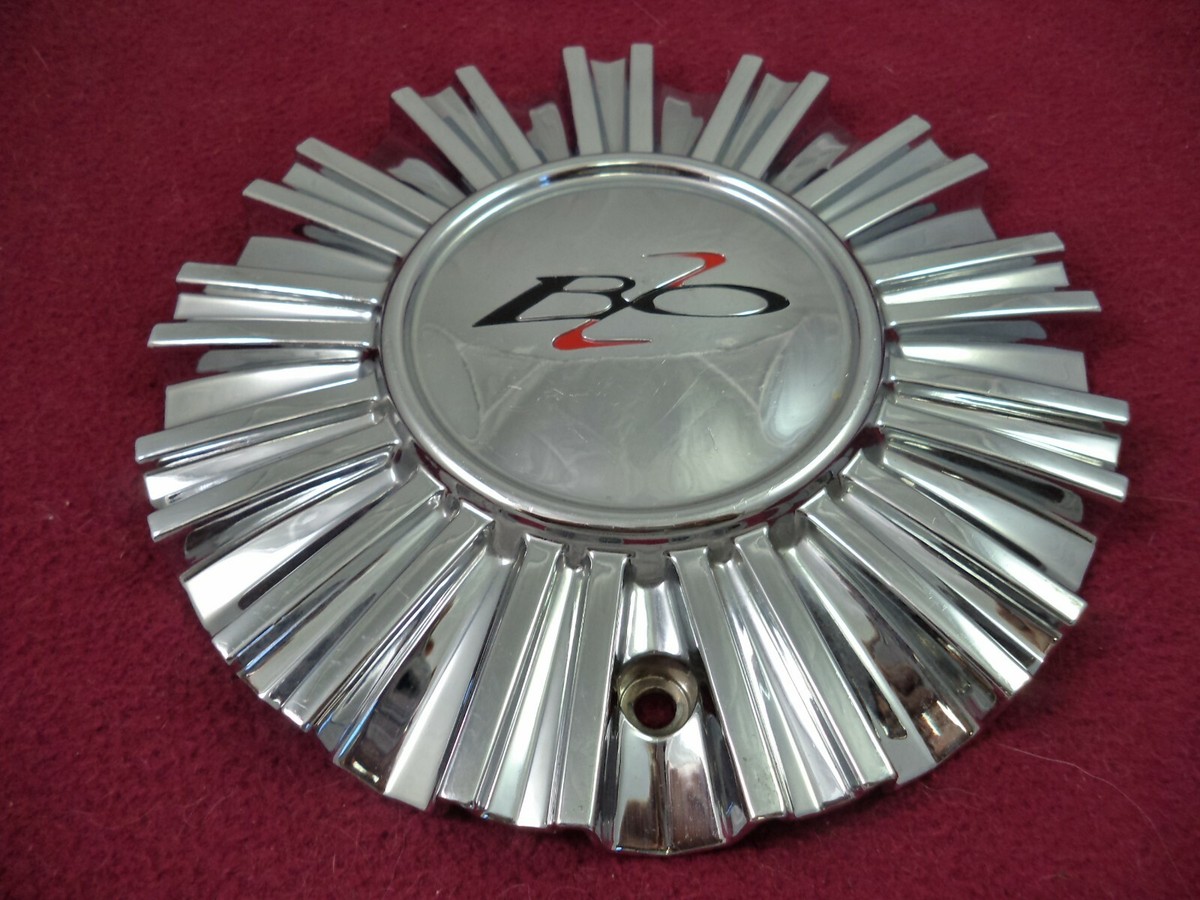 BZO Wheels Chrome Custom Wheel Center Caps # 11832295F-1 (1 BZO Wheels Chrome Custom Wheel Center Caps # 11832295F-1 (1