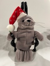 Coca Cola Collectible Bean Bag Plush Beanie Christmas Seal 1997 #0102 Has Tags