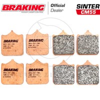 8 BremsbelÄGe Vorne Braking 870CM55 Benelli Tnt Cafe Racer 1130 2007