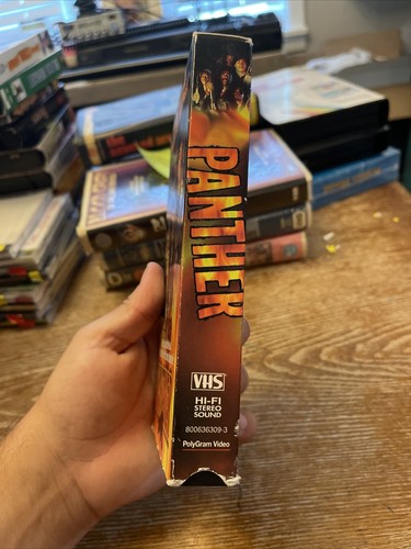 Panther (VHS, 1995) 90s CULT Urban ACTION Mario Van Peebles Blaxploitation HTF - Picture 6 of 6