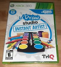 uDraw Studio: Instant Artist (Xbox 360, Brand New) **Game Only / No Tablet**