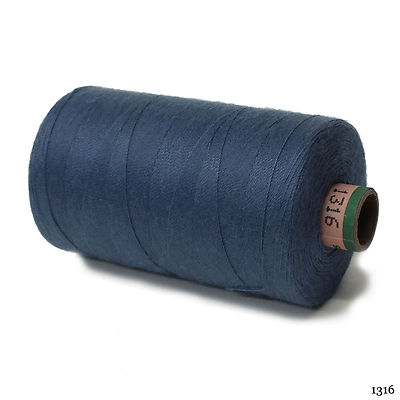 Amann 100% Polyester Core-Spun Sewing Thread  Sabac 80 1000M Color 1316 Blue