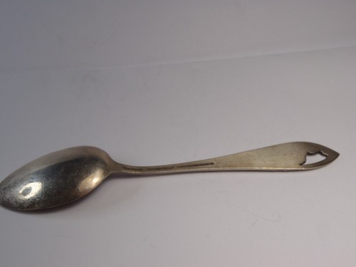 Antique Evangeline Louisiana Oak Tree Benches Sterling Souvenir Spoon 5 5/8" - Picture 17 of 20