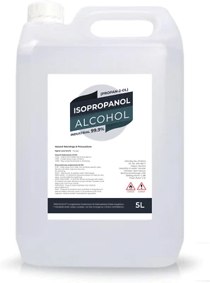 PROTOUCH Isopropyl Alcohol IPA 99.9% 5L Cleaning Disinfecting Industrial Use Isopropanol