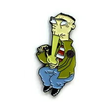 mEDicated Bong 420 Cannabis Marijuana Enamel Pin Festival Hat and Lapel Heady 