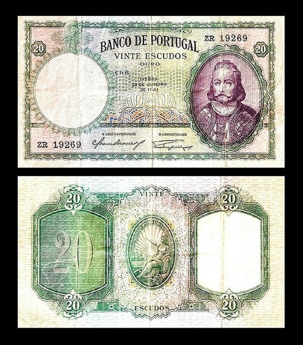 2x 20 - 5.000 Escudos - Édition 1941 - 1959 - Reproduction - 12 - Photo 8 sur 8
