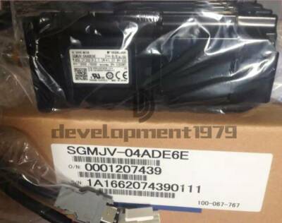 One YasKawa AC SGMJV-04ADE6E Servo Motor SGMJV04ADE6E New