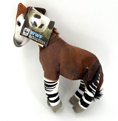 Conservation Critters Okapi 9 inch Plush Toy NEW with Tags