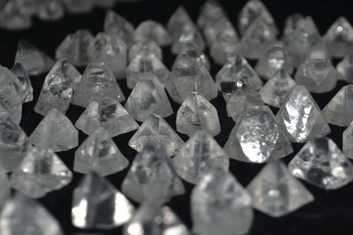 klare spitze Apophyllitspitzen Menge 100+ Nos Mineralprobe #87