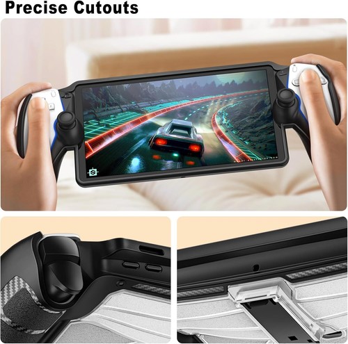 Case for PS Portal Remote Player w/Kickstand Soft TPU Anti-Slip Protective Cover - Picture 5 of 8