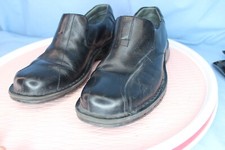 nunn bush mens shoes BLACK SLIPON SZ 9M