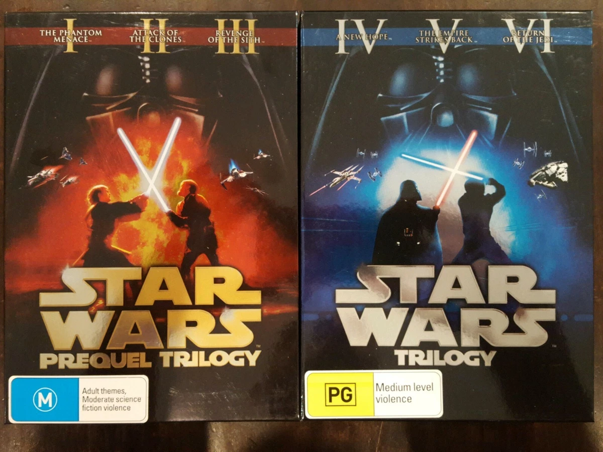 Star wars 2024 dvd box set