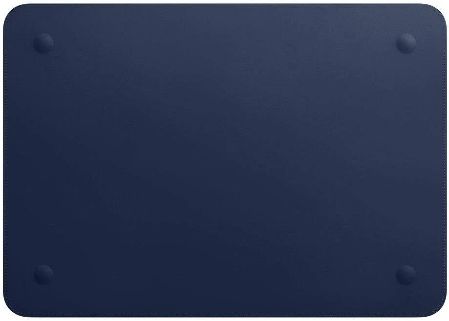 Original Apple Leather Sleeve for 15 Inch MacBook Pro Midnight Blue (MRQU2ZM/A) - Image 3 of 4
