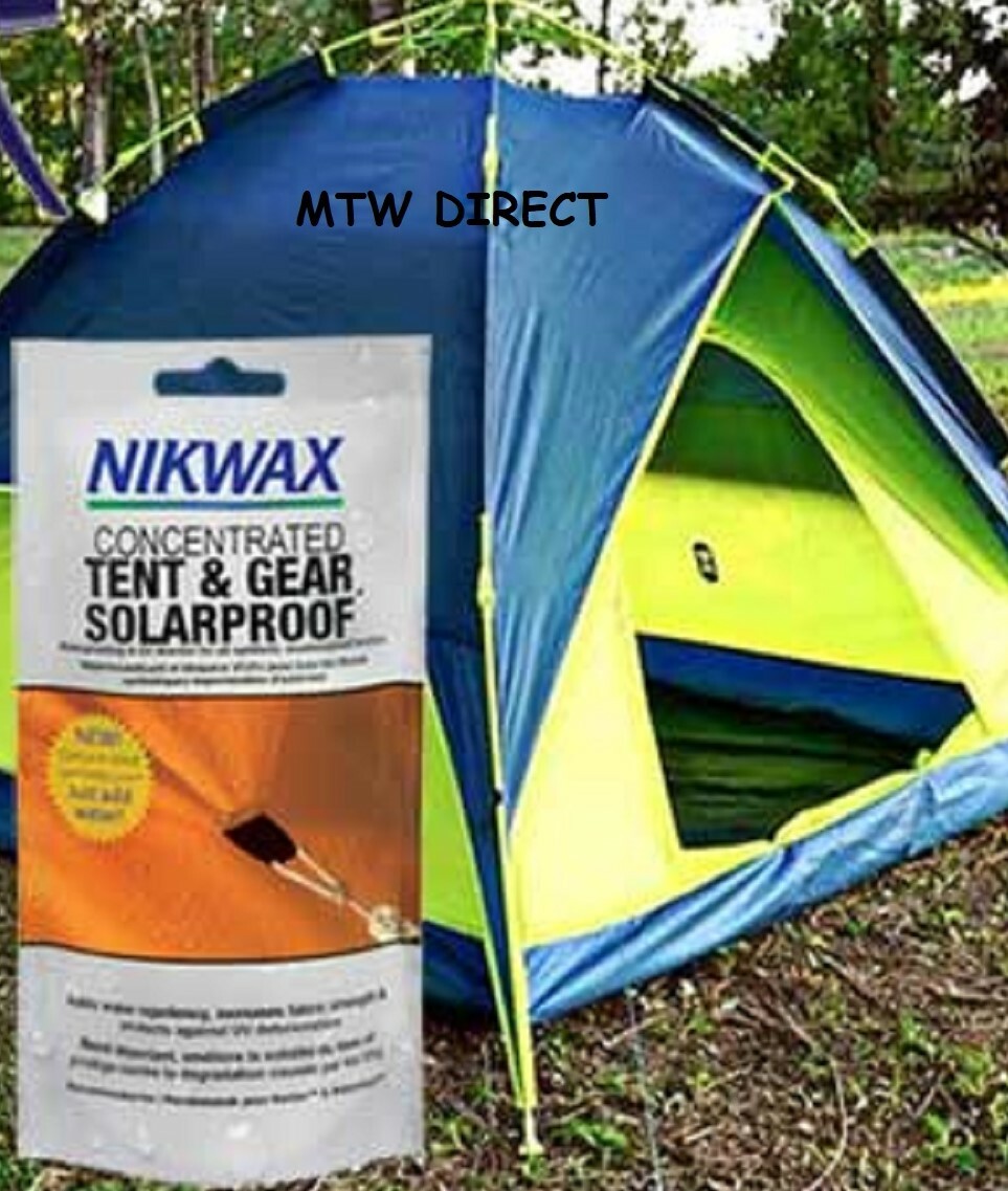 Nikwax Tent Gear Solarproof 150ml Spray-on Waterproof UV