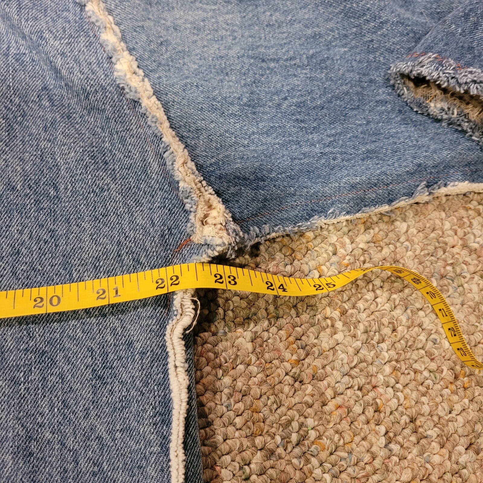 Upcycled Repurposed Denim LEVI'S Patchwork Jacket… - image 5