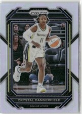 2023-24 Panini Prizm WNBA Silver Prizm Crystal Dangerfield Dallas Wings #29
