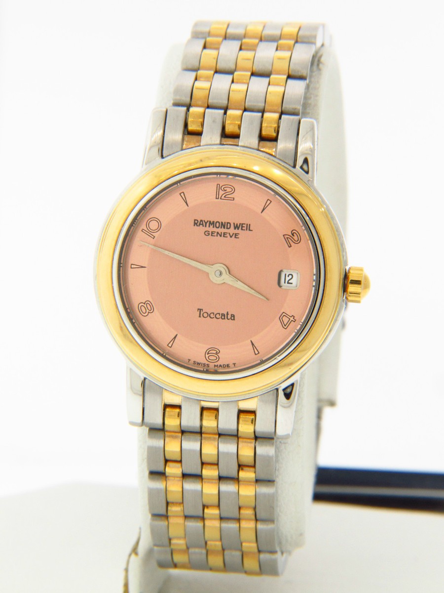 Raymond Weil Women's 5364 Toccata Two-tone Pink Dial Steel