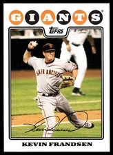 Kevin Frandsen 2008 Topps #113 Giants MLB READ FREE SHIPPING AutographDen