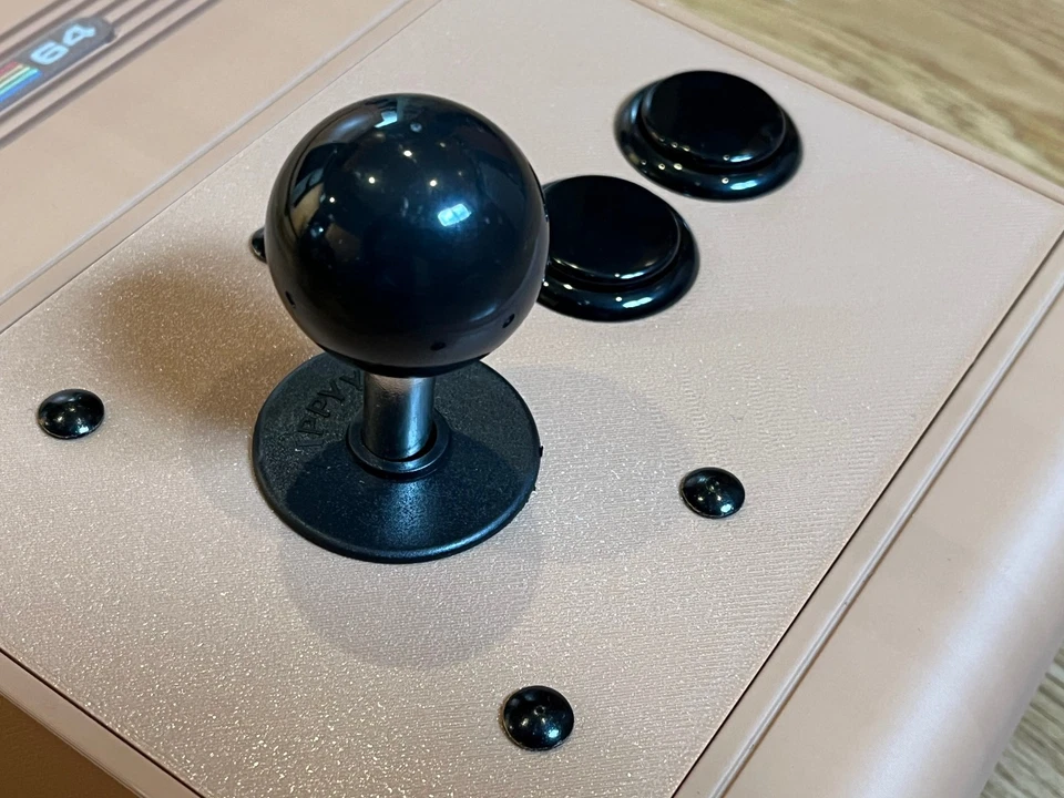 Commodore 64 Themed Arcade Controller DB9 / Atari Pinout - Image 4 of 4