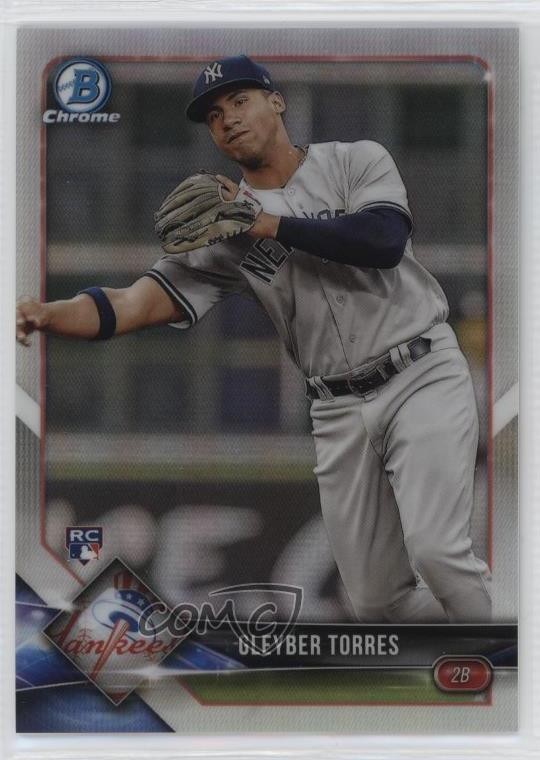 2018 Bowman Chrome Refractor /499 Gleyber Torres #83 8az
